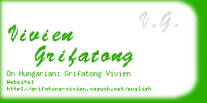 vivien grifatong business card